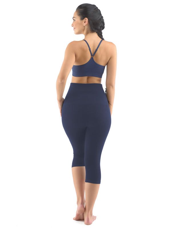 High Waist Capri Bamboo Leggings