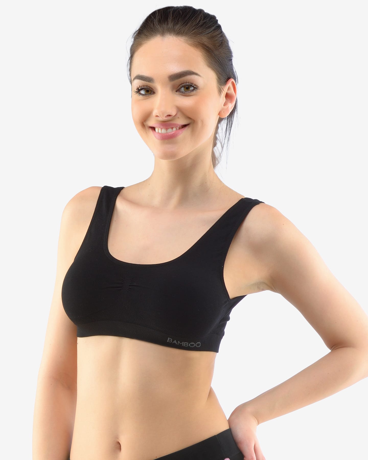 Wide Strap Bamboo Bra