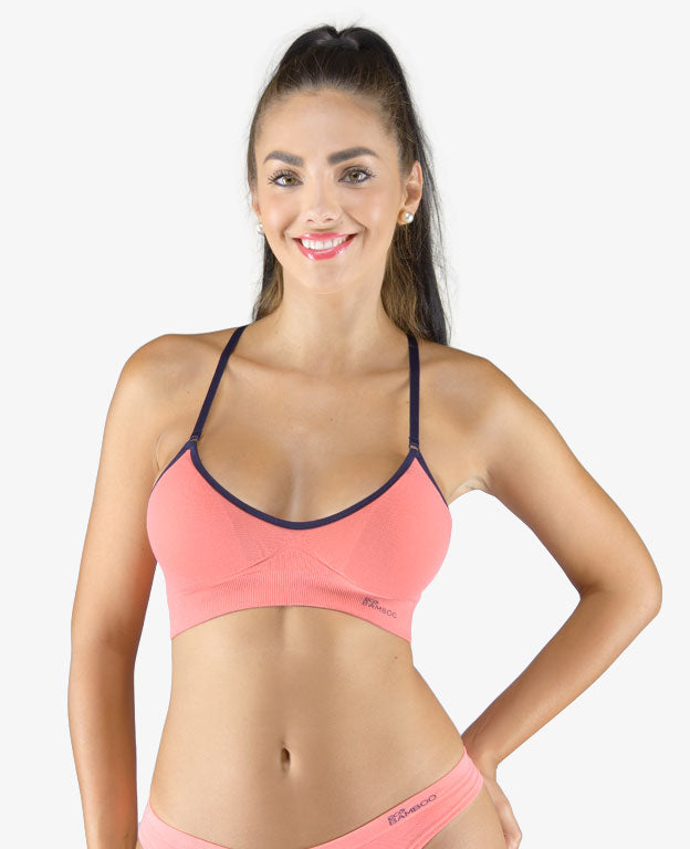 Padded Bamboo Bra with adjustable straps