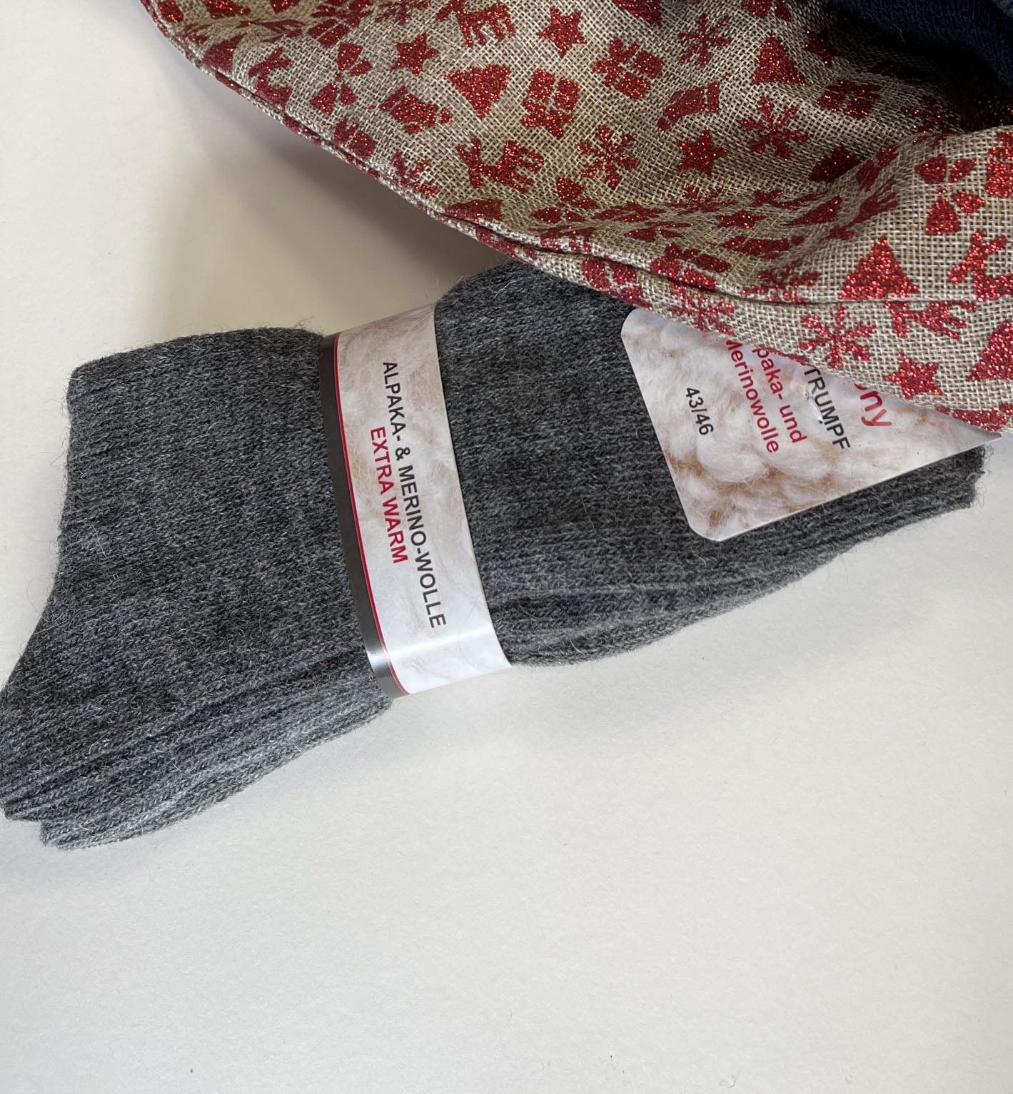 Alpaca Merino Socks - grey - 2 pairs